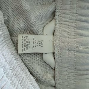 H&M white shorts. Great condition